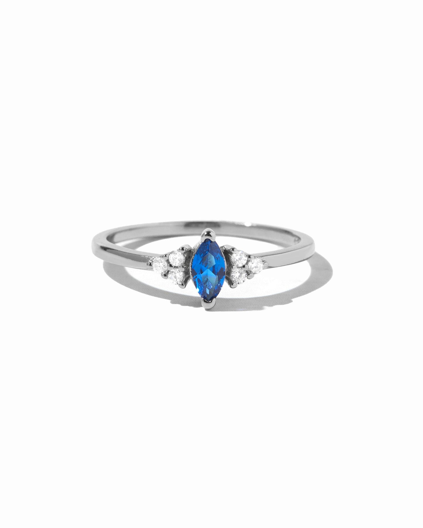 Sapphire Marquise Ring