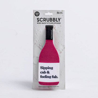 Scrubbly™ Sponge - Cabernet - B Social Boutique