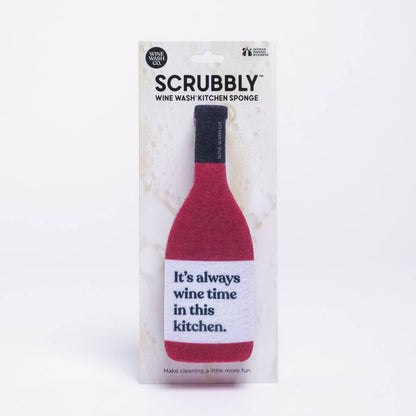Scrubbly™ Sponge - Wine Time - B Social Boutique