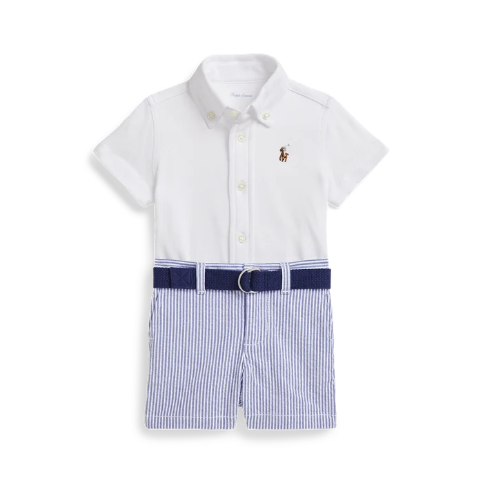 Set Of 3 Shirt With Belt & Short - Madison's Niche