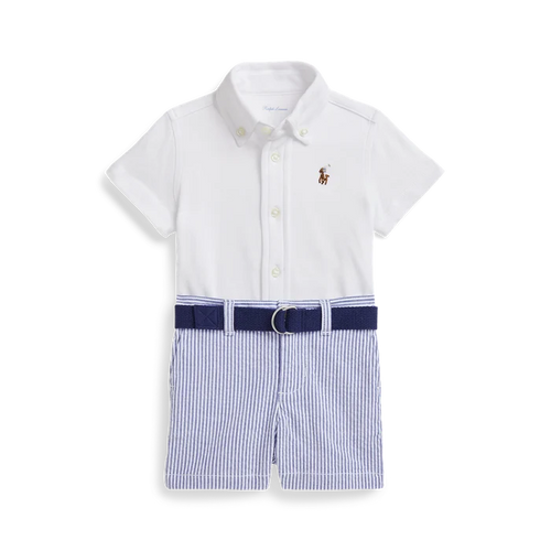 Set Of 3 Shirt With Belt & Short - Madison's Niche