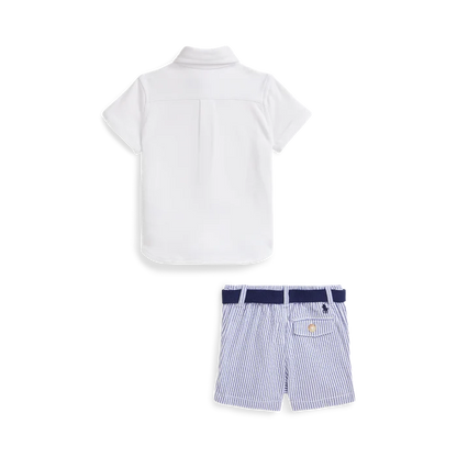 Set Of 3 Shirt With Belt & Short - Madison's Niche