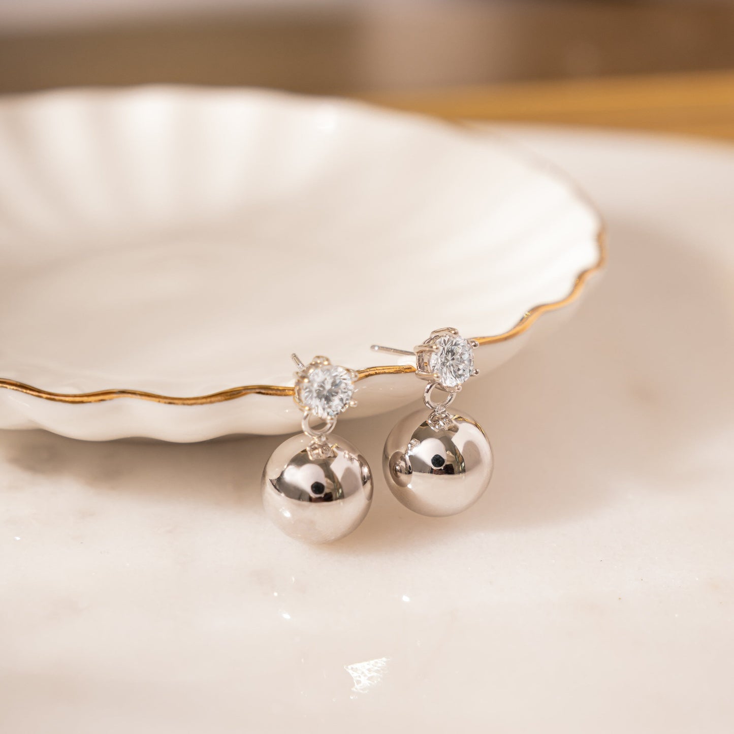 CZ and Ball Studs
