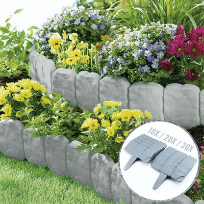 ü™ªHigh-quality, durable simulated stone garden fenceü™ª