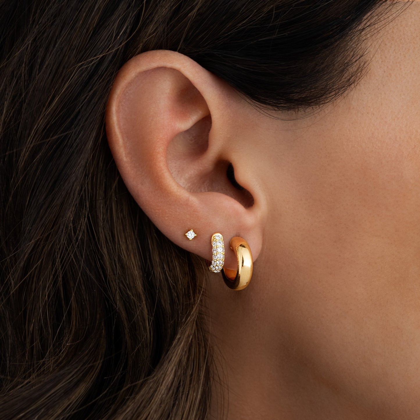 14mm Chunky Tube Hoops
