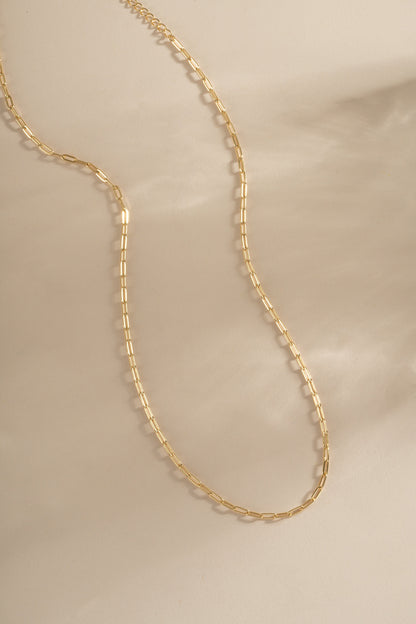 Small Paperclip Necklace