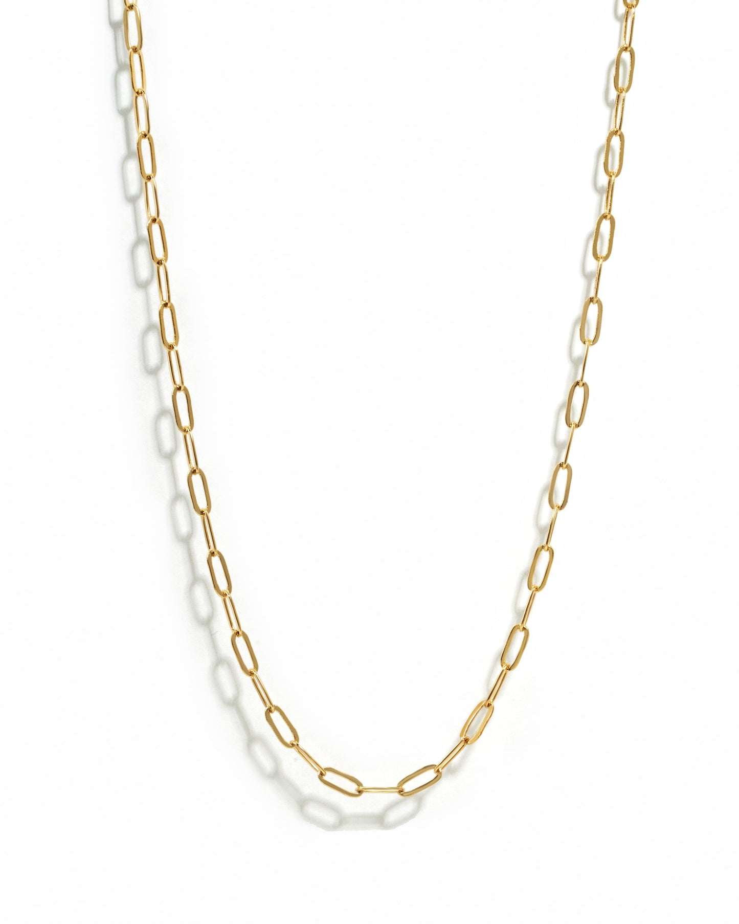 Small Paperclip Necklace