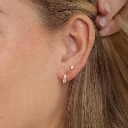 Birthstone Stud Earrings