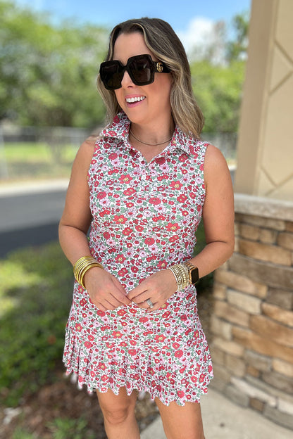 Smith & Quinn: The Ruth Skort - Cherry Veranda