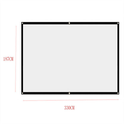 ‚è∞üì∫HD Matte White Projection Screen, Immersive Home Theaterüé¨üåü