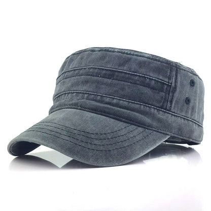üì¢üì¢30% OFF‚è∞ Flat-Top Duckbill Cap ‚Äì Fashionable, Breathable, Distressed