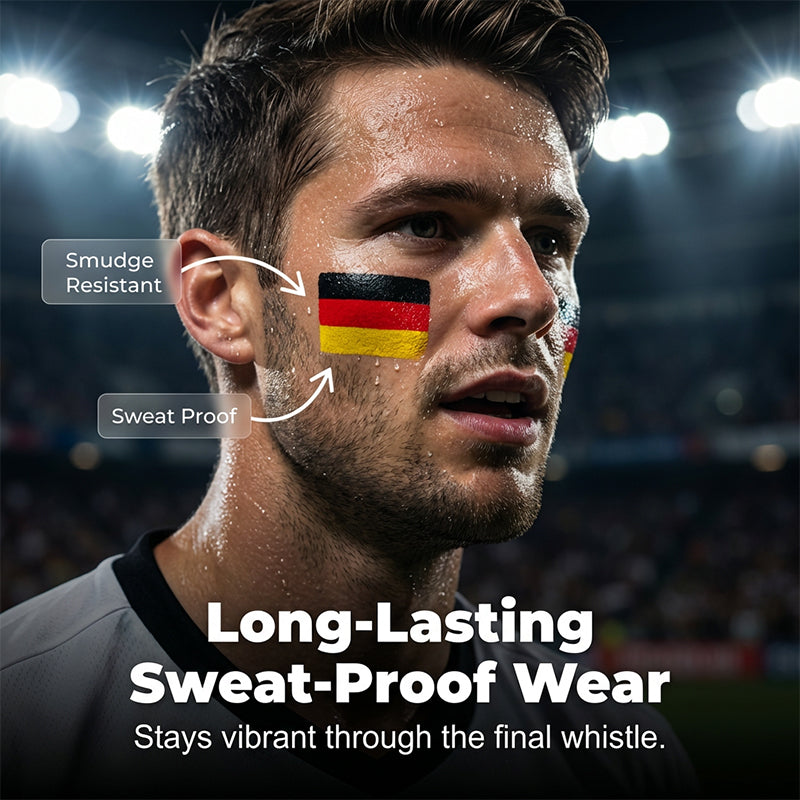 ‚öΩNational Flag Face Paint Stick for Sports Fans