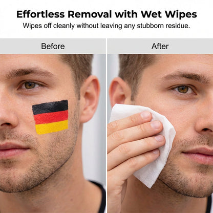 ‚öΩNational Flag Face Paint Stick for Sports Fans