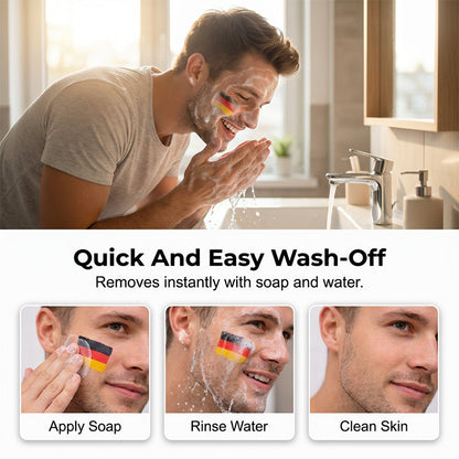 ‚öΩNational Flag Face Paint Stick for Sports Fans