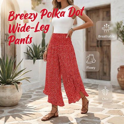 üå∏Women‚Äôs Flowy High Waist Wide-Leg Pants üî•