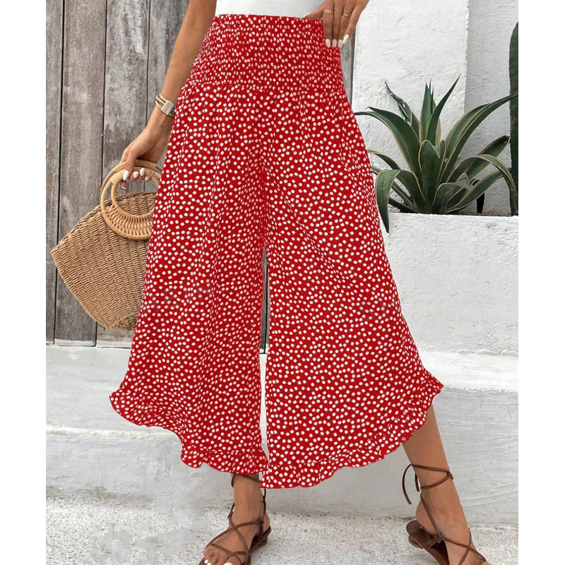 üå∏Women‚Äôs Flowy High Waist Wide-Leg Pants üî•