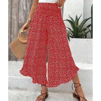 üå∏Women‚Äôs Flowy High Waist Wide-Leg Pants üî•
