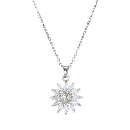 Sunflower Pendant Necklace for Women üìø