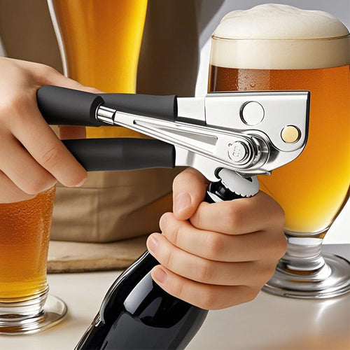 Ergonomic Manual Can Opener with 360¬∞ Rotating Handle