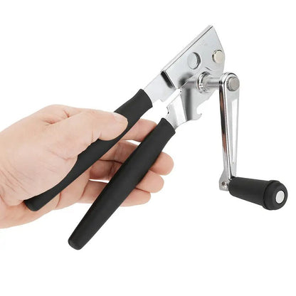 Ergonomic Manual Can Opener with 360¬∞ Rotating Handle