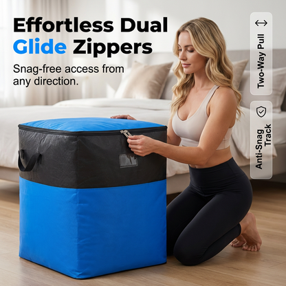 üî•Collapsible Storage & Moving Bag ‚Äì Heavy‚Äëduty PE, water‚Äëresistant