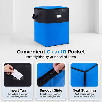 üî•Collapsible Storage & Moving Bag ‚Äì Heavy‚Äëduty PE, water‚Äëresistant