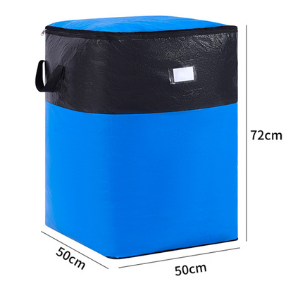 üî•Collapsible Storage & Moving Bag ‚Äì Heavy‚Äëduty PE, water‚Äëresistant