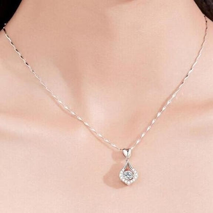 üíñTwinkling Heart Waterdrop Stone Necklace