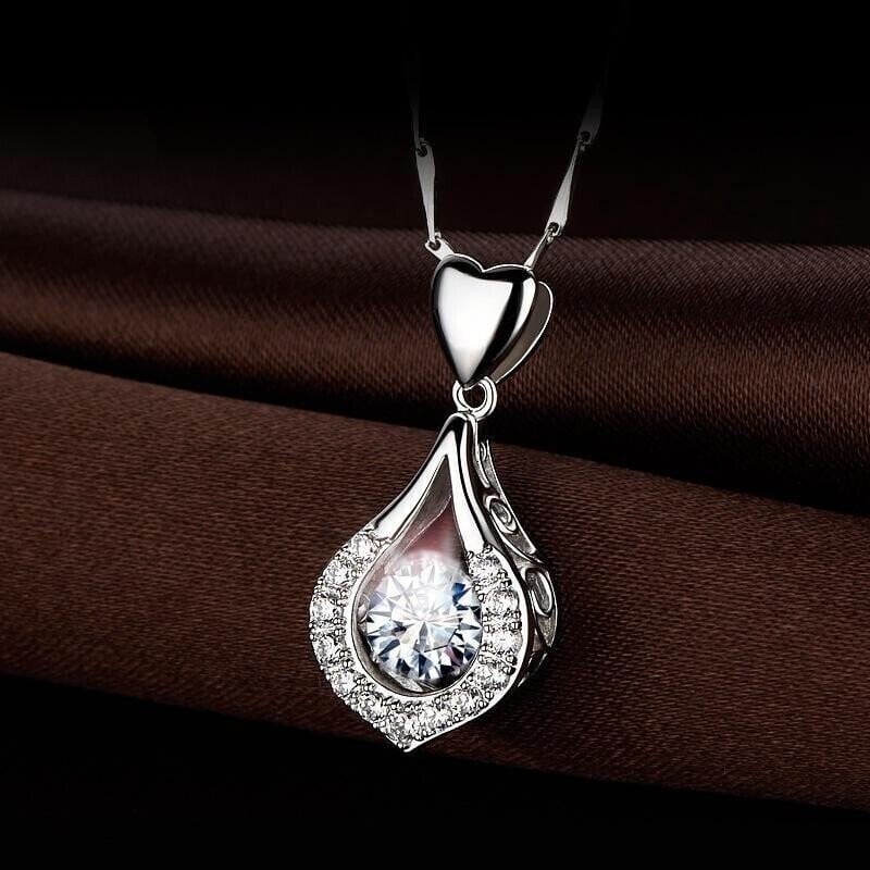üíñTwinkling Heart Waterdrop Stone Necklace