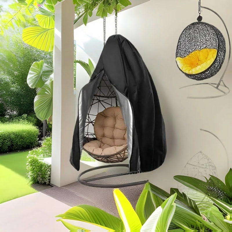 ‚è∞üî•New Arrivalü™ë Heavy-Duty Waterproof Hanging Egg Chair Cover ‚Äì UV Resistant, Durable Oxford Cloth & Easy Zipper Installation ‚òÄÔ∏è‚ú®