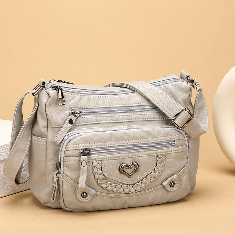 üì¢üì¢ Women's Soft PU Leather Multi-Pocket Crossbody Bag