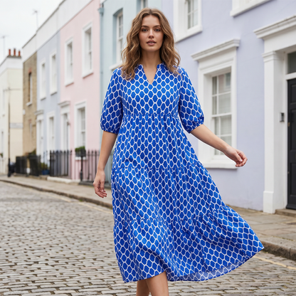 üì¢üì¢30% OFF !! ‚è∞Women's Casual Bohemian Printed Maxi Dress