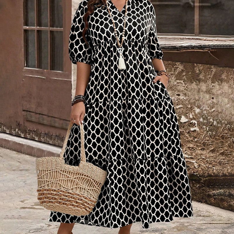 üì¢üì¢30% OFF !! ‚è∞Women's Casual Bohemian Printed Maxi Dress