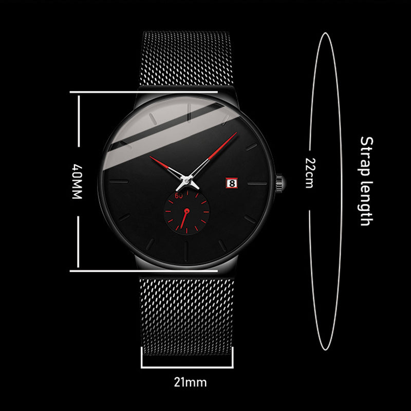 ‚è≥Men's Minimalist Waterproof Quartz Watch‚åö