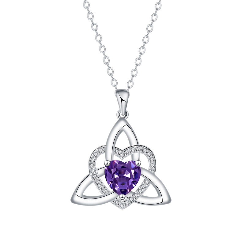Celtic Knot Heart Pendant Necklaceüíéüìø