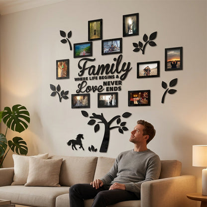 3D Family Tree Photo Frame Wall Stickerüè°üñºÔ∏è