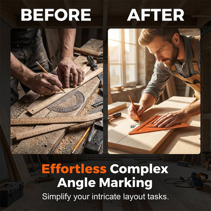 üìê LIMITED-TIME 30% OFF! ‚ú® Precision Woodworking Triangle Square ‚Äì Alloy, Adjustable, Anti-Rust üõ†Ô∏è