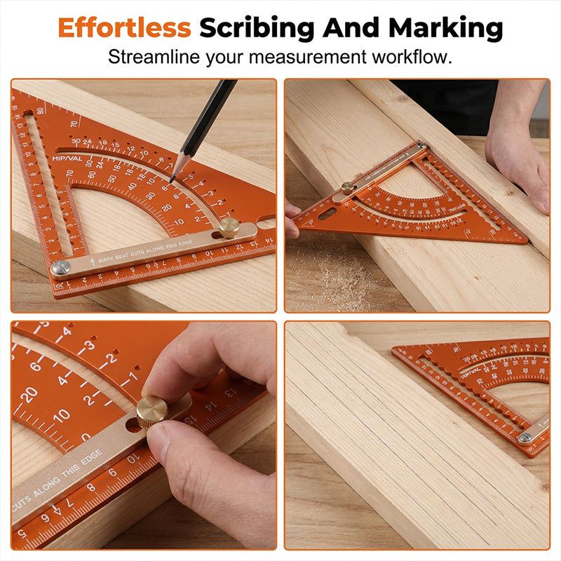 üìê LIMITED-TIME 30% OFF! ‚ú® Precision Woodworking Triangle Square ‚Äì Alloy, Adjustable, Anti-Rust üõ†Ô∏è