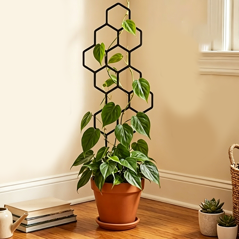 üåøHoneycomb Plant Trellis ‚Äì Rust-Proof, Stackable, Easy Install üêù