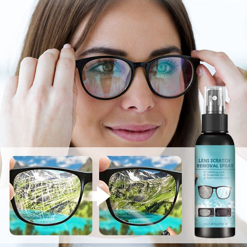üëì40% OFF NOW ! ‚ú®Lens Scratch Repair Spray ‚Äì Effortlessly buff out fine scratches, restore lens clarity, suitable for glasses, camera lenses & car lights, easy DIY operationüîç