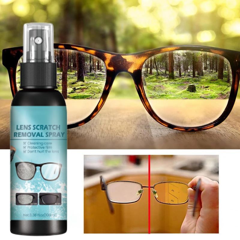 üëì40% OFF NOW ! ‚ú®Lens Scratch Repair Spray ‚Äì Effortlessly buff out fine scratches, restore lens clarity, suitable for glasses, camera lenses & car lights, easy DIY operationüîç