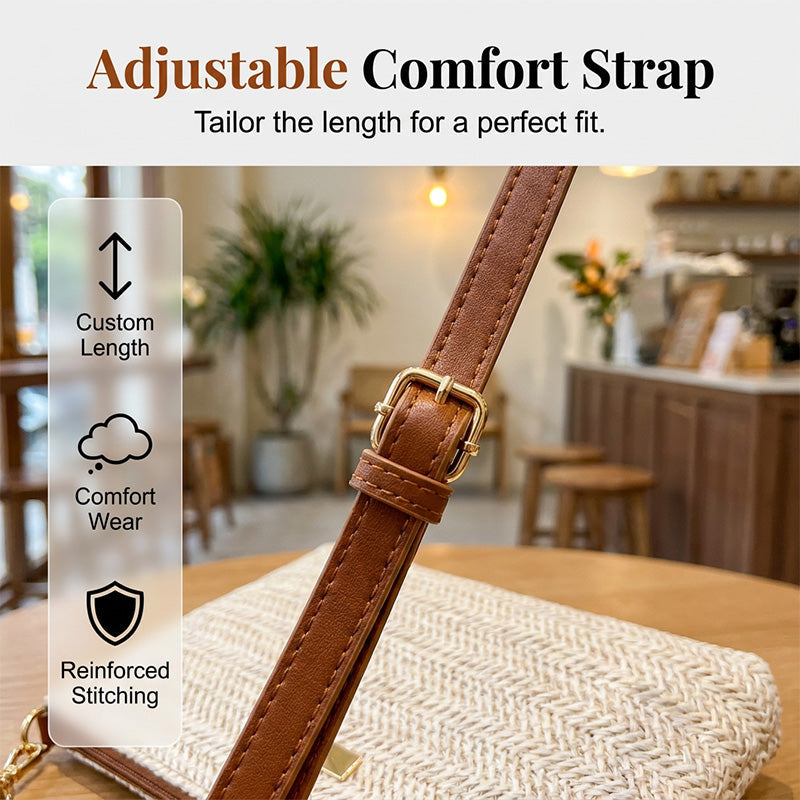 üì¢üì¢Women's Woven Straw Shoulder Clutch Bagüëú