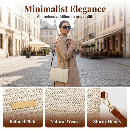 üì¢üì¢Women's Woven Straw Shoulder Clutch Bagüëú