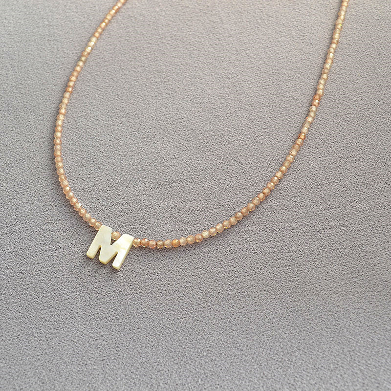 üì¢üì¢40% OFF !! ‚è∞Romantic Initial Beaded Choker Necklace