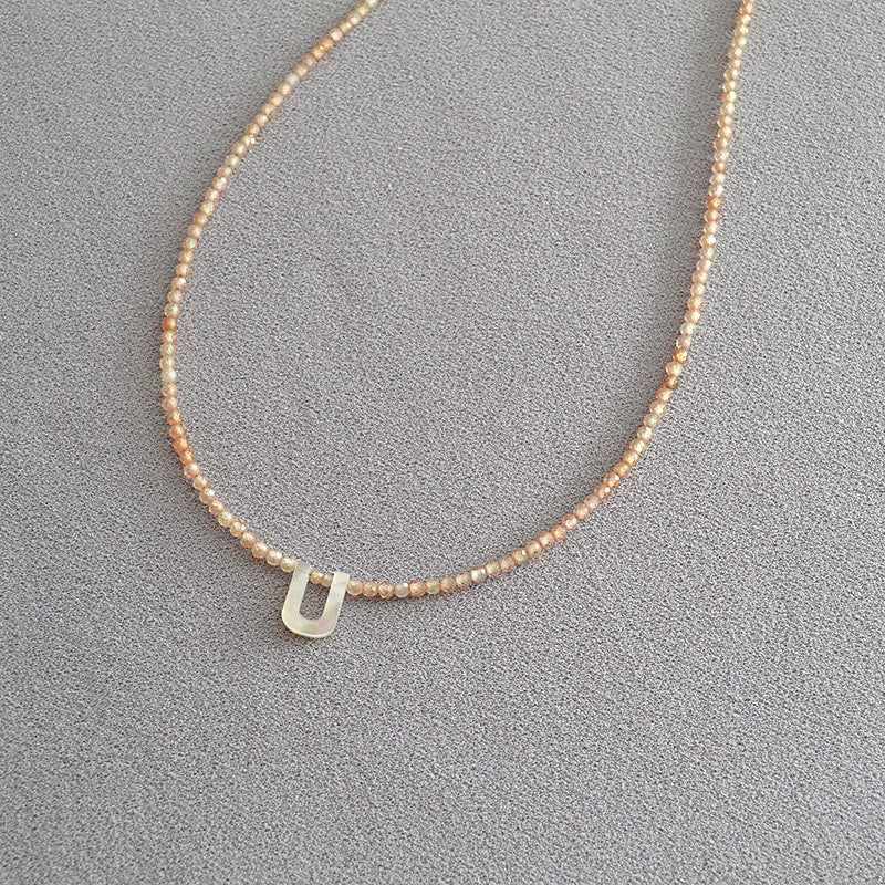 üì¢üì¢40% OFF !! ‚è∞Romantic Initial Beaded Choker Necklace