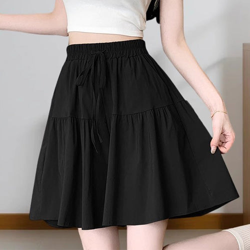 High Waist Ruffle Skirt Pants for Women ‚Äì Wide Leg Culottes, Flowy & Comfyüíï