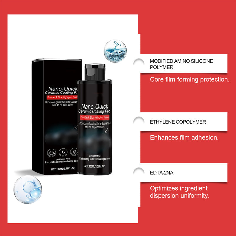 Quick-Effect High-Gloss Car Detailing Spray