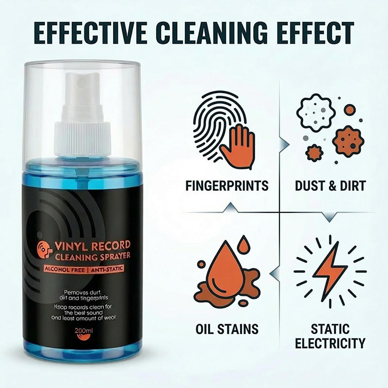üì¢üì¢BUY 2 GET 1 FREE !! ‚è∞Anti-Static Vinyl Record Cleaning Spray