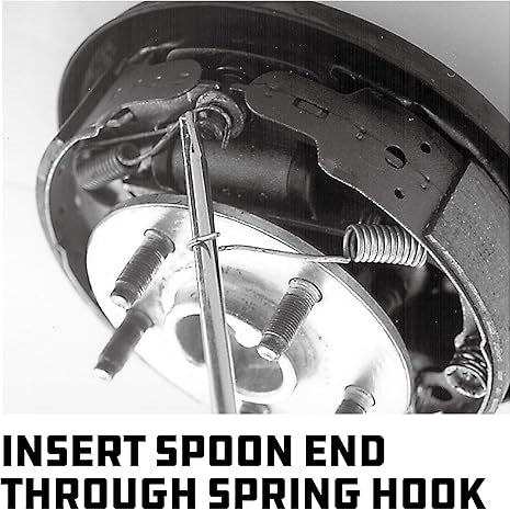 üîß Drum Brake Spring Pliers ‚Äî For Return Springs | Chrome Molybdenum | 215mm