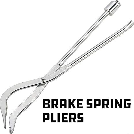 üîß Drum Brake Spring Pliers ‚Äî For Return Springs | Chrome Molybdenum | 215mm